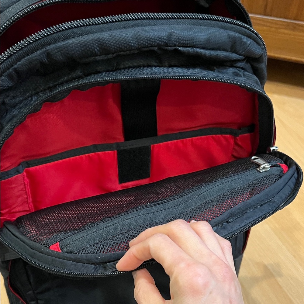 The North Face Black and Gray Men's rolling suitcase. - Picture 9 of 9
